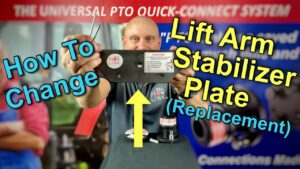 How to Install the Lift Arm Stabilizer Plate (Replacement)