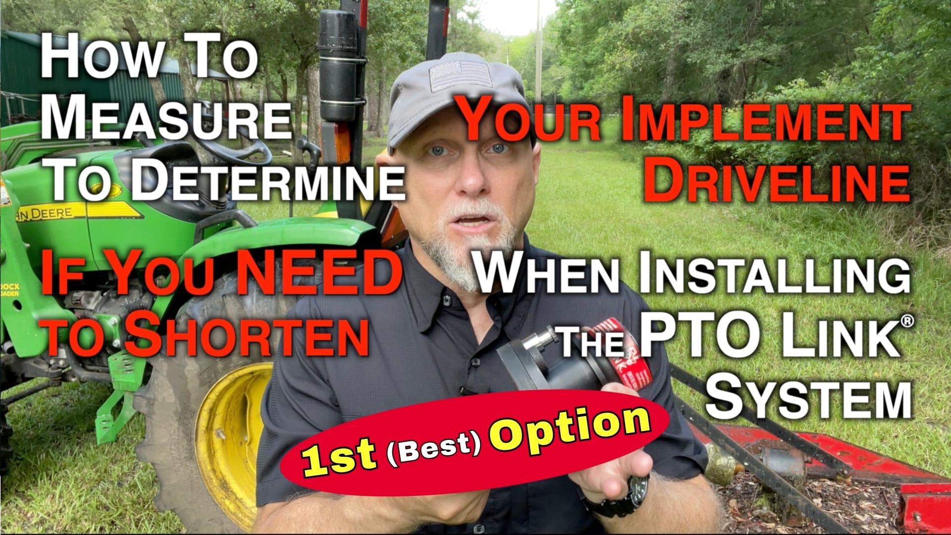 PTO Link® - How to Measure Driveline to Determine if Shortening is ...